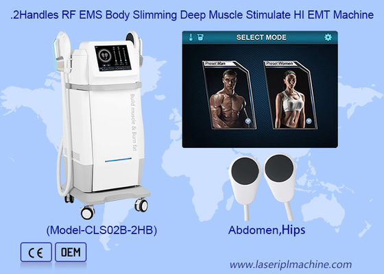 Bon prix 13Telsa électronique musculaire stimuler la forme physique minceur RF EMS sculpting machine en ligne
