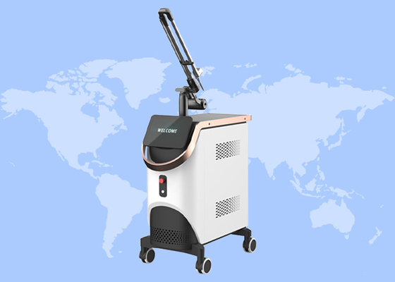 Bras laser importé de Corée 1064 532 755nm Picosecondes laser pour le retrait de tatouage