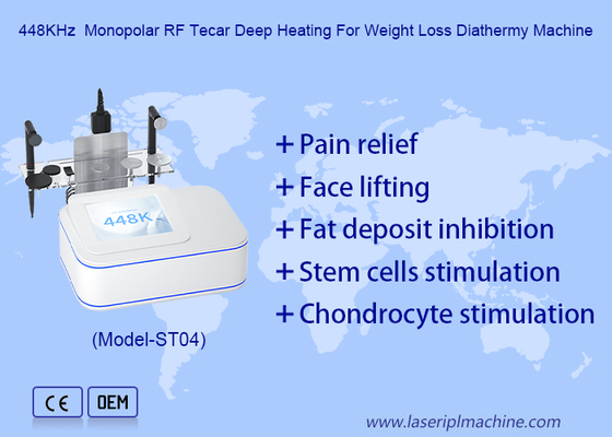 448khz Cet Ret Résistant RF de soulagement de la douleur Tecar Therapy Machine