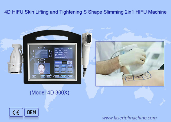 Machine 4D HIFU Liposonique Corps et Visage pour le Remodelage Corporel et le Lifting Cutané, Réduction des Rides