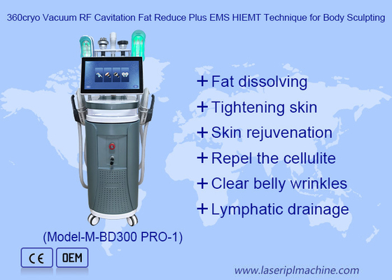 40K Cavitation Ultra Slimming Ems 2 en 1 Sculpture du corps 360 Cryo Machine