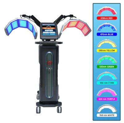 Appareil de traitement de la peau par lumière rouge à LED PDT à double photodynamique