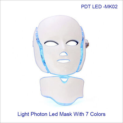 Bon prix 7 Masque à LED couleur pour éliminer les rides du visage, masque de luminothérapie pour usage domestique en ligne