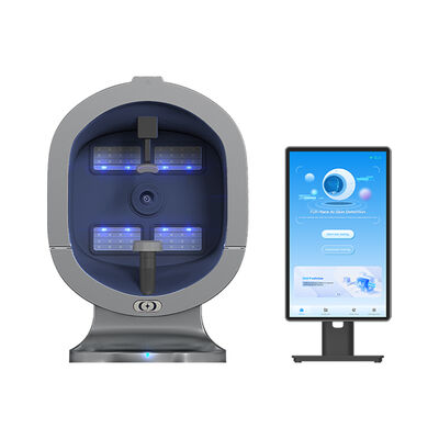 Bon prix 9 spectre 36 millions de pixels 3D IA 2 en 1 Examen du cuir chevelu Machine d'analyseur facial en ligne