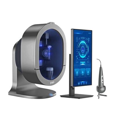 Bon prix 2 en 1 3 caméras 3D IA microscopique manche du cuir chevelu scanner du cuir chevelu analyseur de peau du visage en ligne