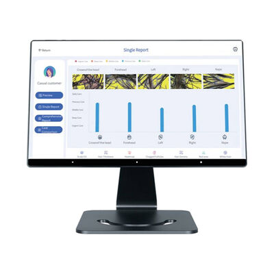 Bon prix 4 langues Smart Al analyseur de cuir chevelu machine de soins capillaires ciblée pour la tête en ligne