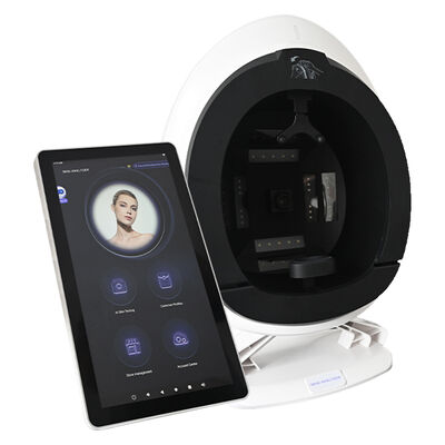 Machine d'analyse de la peau 3D portable, scanner de pigment pour le visage