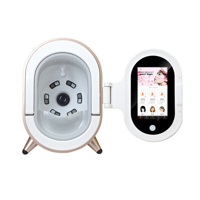 Bon prix AI portative 20 millions de miroir magique UV de l'analyseur 3d de peau de scanner de massage facial en ligne