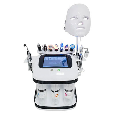 Bon prix 11 en 1 Nettoyage du visage Lifting de la peau Rf Hydro Microdermabrasion Machine pour l' exfoliation nettoyant profond en ligne
