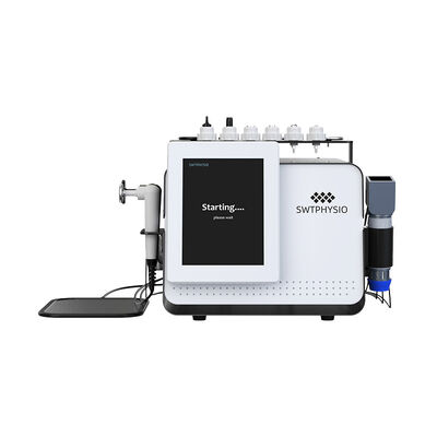 Bon prix 4 poignées ED thérapie Améliorer les rides 448KHz CET RET Vacuum EMS Physicaltherapy Dispositif à ondes de choc en ligne