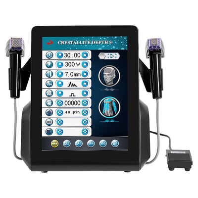 2 en 1 Régénération de la peau Lifting du visage Anti-rides Microneedling RF Machine