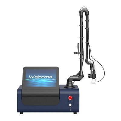 Bon prix Technologie d'empilement d'impulsions 4 têtes de travail Anti-âge 10600nm Fractionnelle machine laser CO2 en ligne