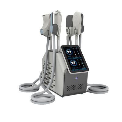 Non invasif 4 poignées Hi Emt Body Slimming Fat Burner RF Ems Machine de sculpture musculaire