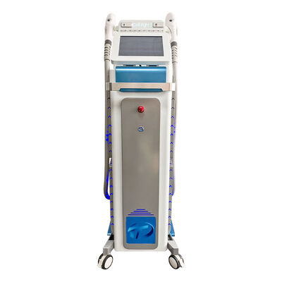 Bon prix Machine de chargement initial de DPL de lumière cellulaire de blanchiment de peau de retrait de pores de poignées de double longueur d'onde de 9 en ligne