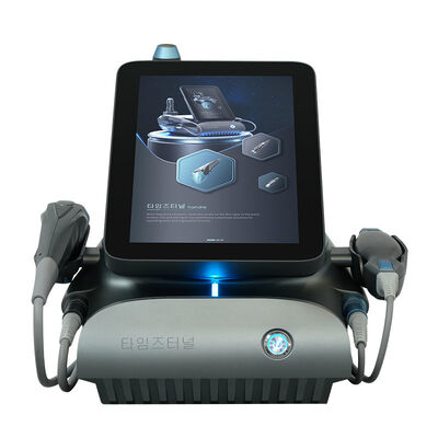 Bon prix 3 poignées 15 cartouches Levé de visage Marque d' étirement Réduction UItralift RF HIFU Machine en ligne