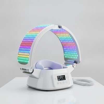 Bon prix Anti-vieillissement de la repousse des cheveux 273pcs 7 couleurs Double PDT LED Light Therapy Machine En ligne