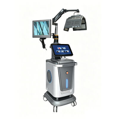 Bon prix Thérapie PDT Anti-chute de cheveux HD Détecteur de follicules pileux Machine de croissance des cheveux laser à diode LLLT 650nm En ligne