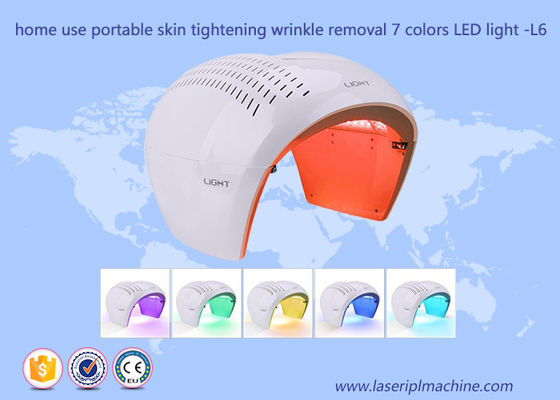Bon prix Thérapie Phototherapy de lumière des couleurs PDT LED du dispositif 7 de beauté d'utilisation de maison de rajeunissement de peau en ligne