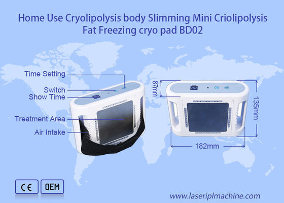 Bon prix Cryolipolysis portatif amincissant le mini corps de machine amincissant sculptant le gros dispositif de perte en ligne