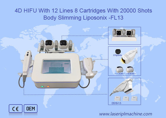 Bon prix Ultrason 2 de foyer de levage de visage dans 1 machine de Lipo 3D HIFU en ligne