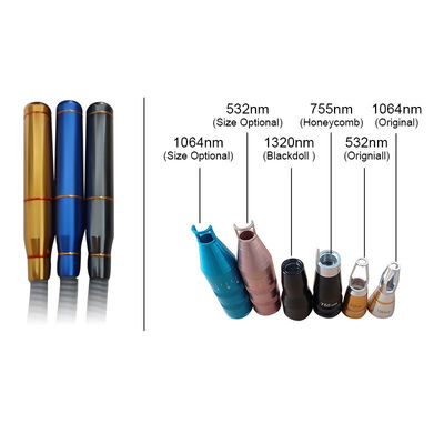 Bon prix Nd Yag Rétrécissement de Pore 532nm 1032nm Dépouilleur de tatouage Manche accessoires HY-9 en ligne