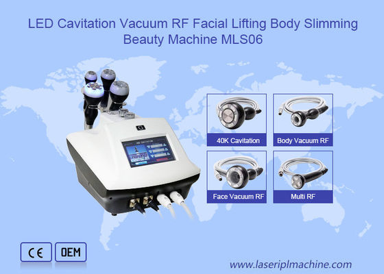 Bon prix Corps de levage de cavitation de massage facial du vide rf de LED amincissant la machine en ligne