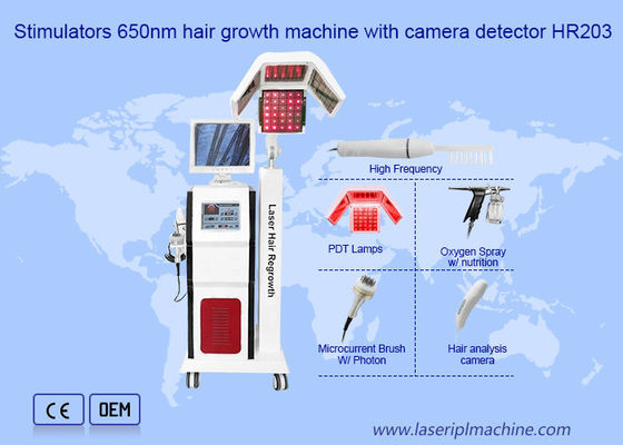 Bon prix Machine de recroissance de cheveux de laser du traitement 808nm 90Hz de perte des cheveux en ligne