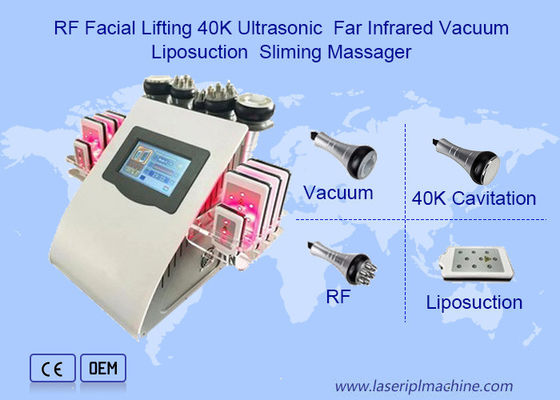 Machine flasque de cavitation de Lipo de peau de perte de poids portative