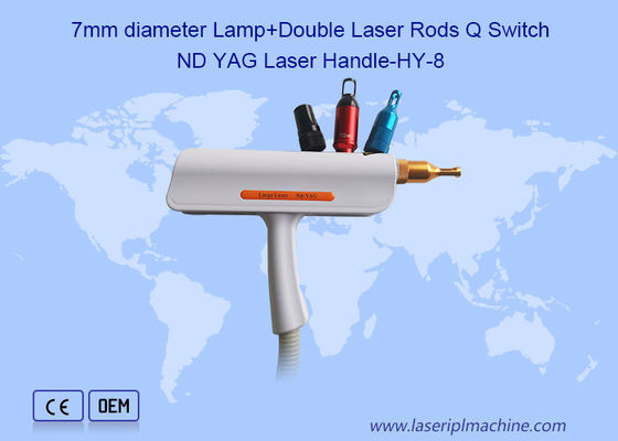 Bon prix laser Handpiece de laser Rod Handheld Tattoo Removal Nd Yag de diamètre de 7mm en ligne