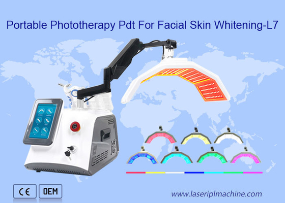 Phototherapy portatif Pdt a mené la machine légère de thérapie pour la peau faciale blanchissant la beauté